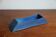 Large vintage ceramic bowl j. legros - modernist design blue spotted