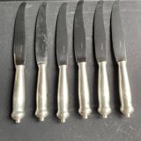 6 couteaux de table puiforcat richelieu argent