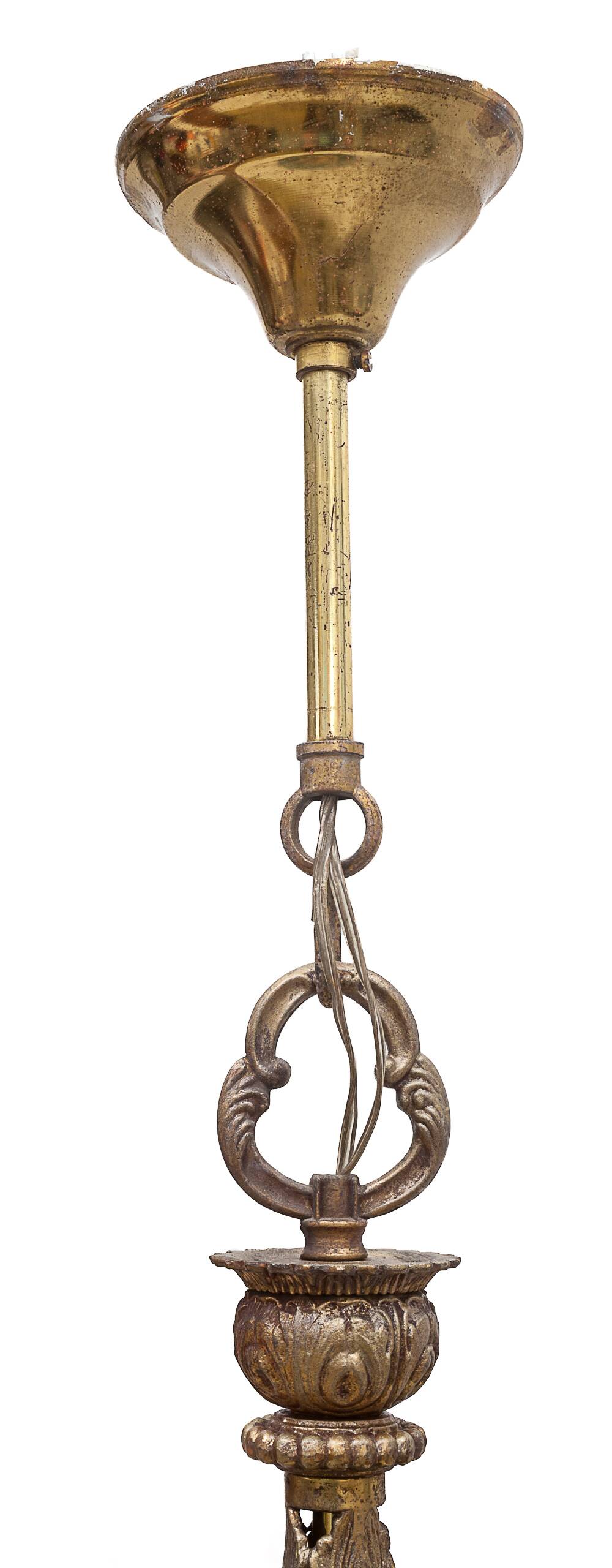 Large Napoleon chandelier with 8 lights