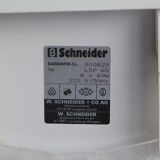 Schneider round mirror lucite vintage design