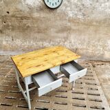 Industrial side table