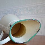 Vintage cream enamelled broc