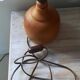 Raw wood lamp base