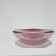 Decorative bowl, pink-purple, glass, designed by A. F. Gangkofner, Hessengl