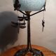 Wrought iron lamp with vine leaf pattern, 1920