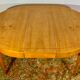 Oval table in cherry style Directoire with 3 extensions, 10 people.