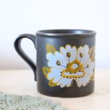 Mug Kiln Cratf, English Pottery, Staffordshire, Made in England, Vintage, Brown