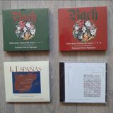 Impressionist watercolor and fauvism - signed Joël Giraud - perfect condition + 4 CDs