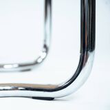 4 Bauhaus wicker chairs, in the style of Marcel Breuer, stackable