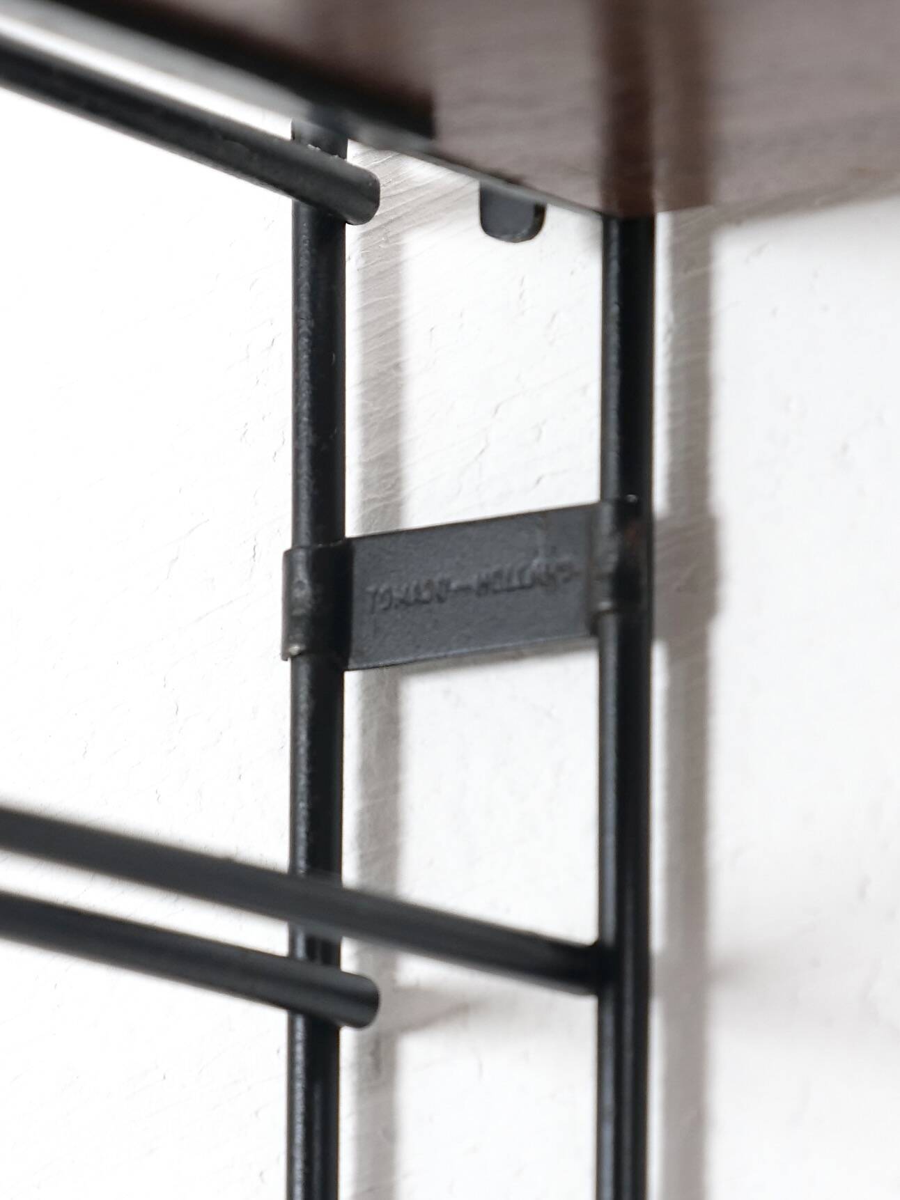 Tomado teak wall shelf