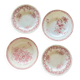 Assiettes creuses roses