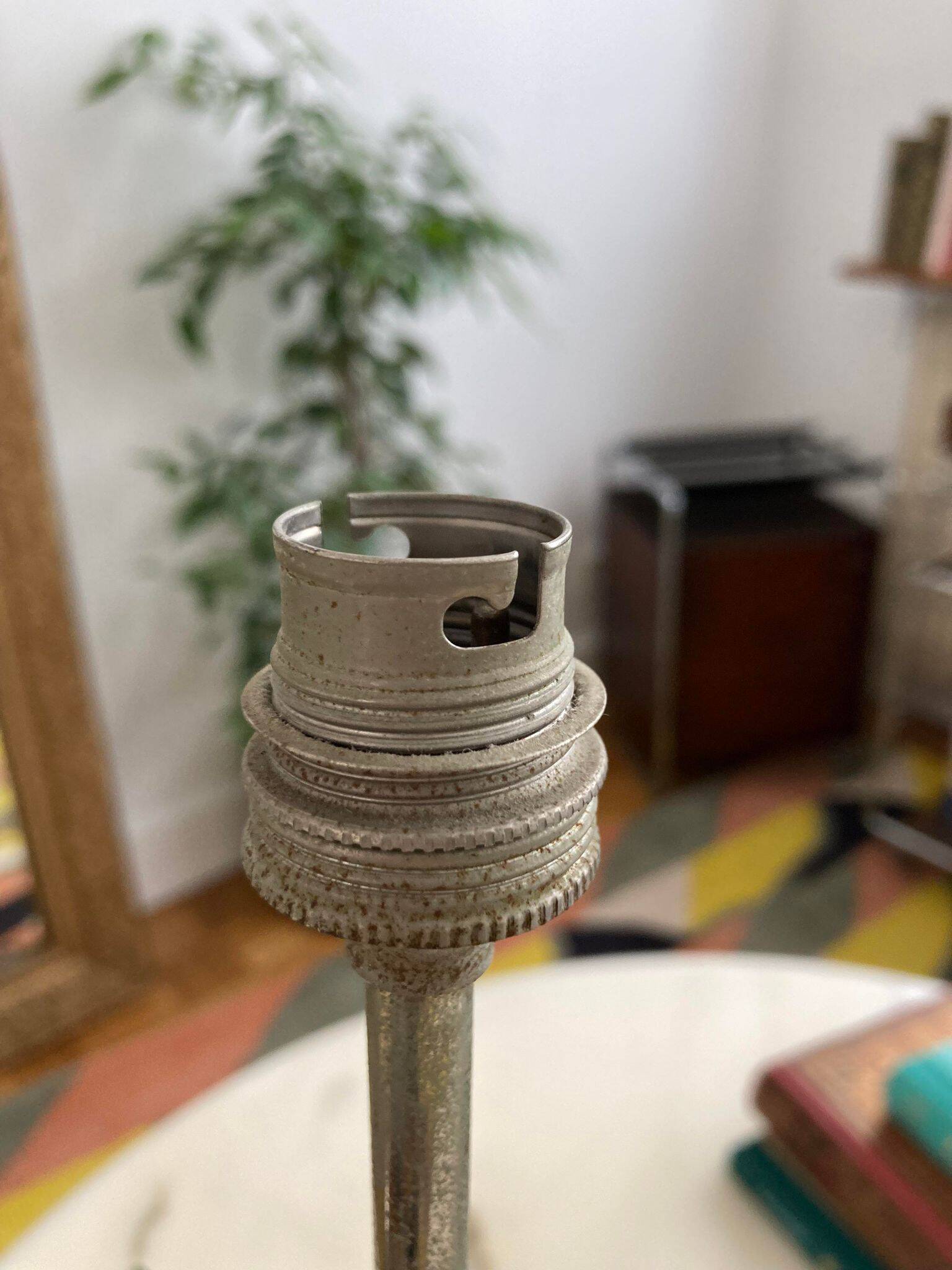 Pair of vintage designer cob lamps 1970