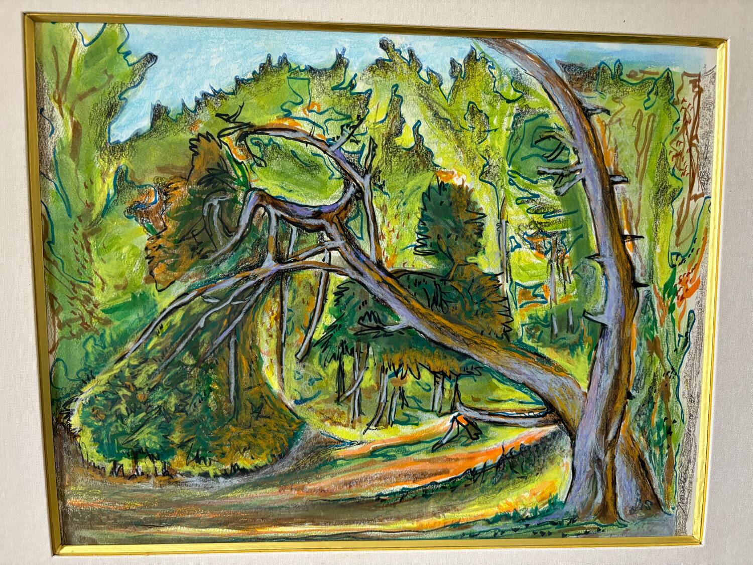 Landscape signed Martin