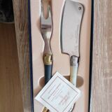 Ensemble découpe fromage Laguiole