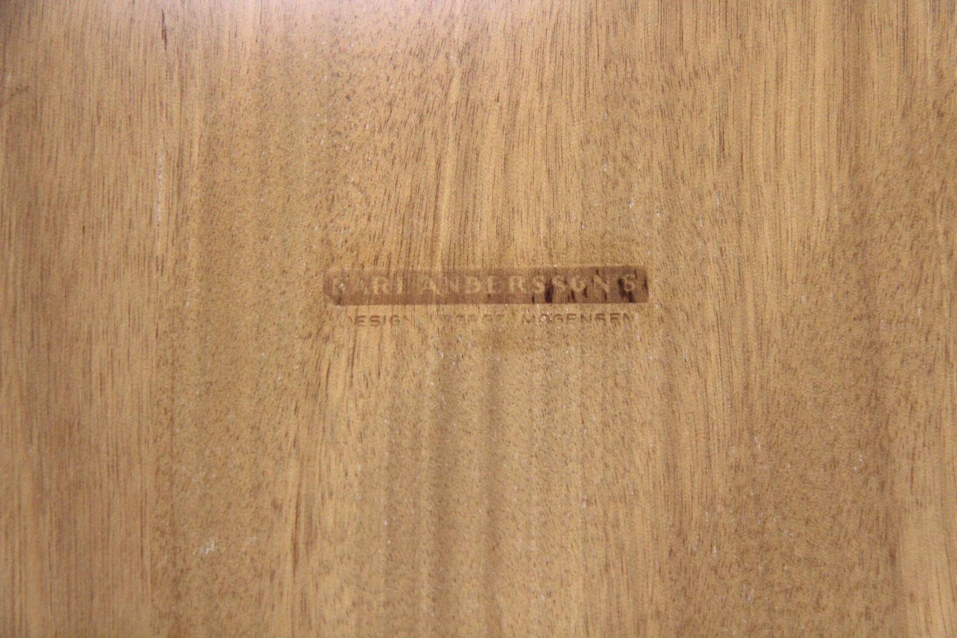 Scandinavian oak bookcase "öresund", Børge Mogensen, Sweden, 1960