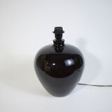 Black ceramic lamp