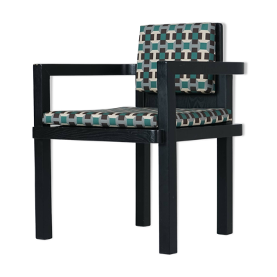 Chaise D51 Bauhaus rembourrée en tissu Hermès par Walter Gropius pour Tecta