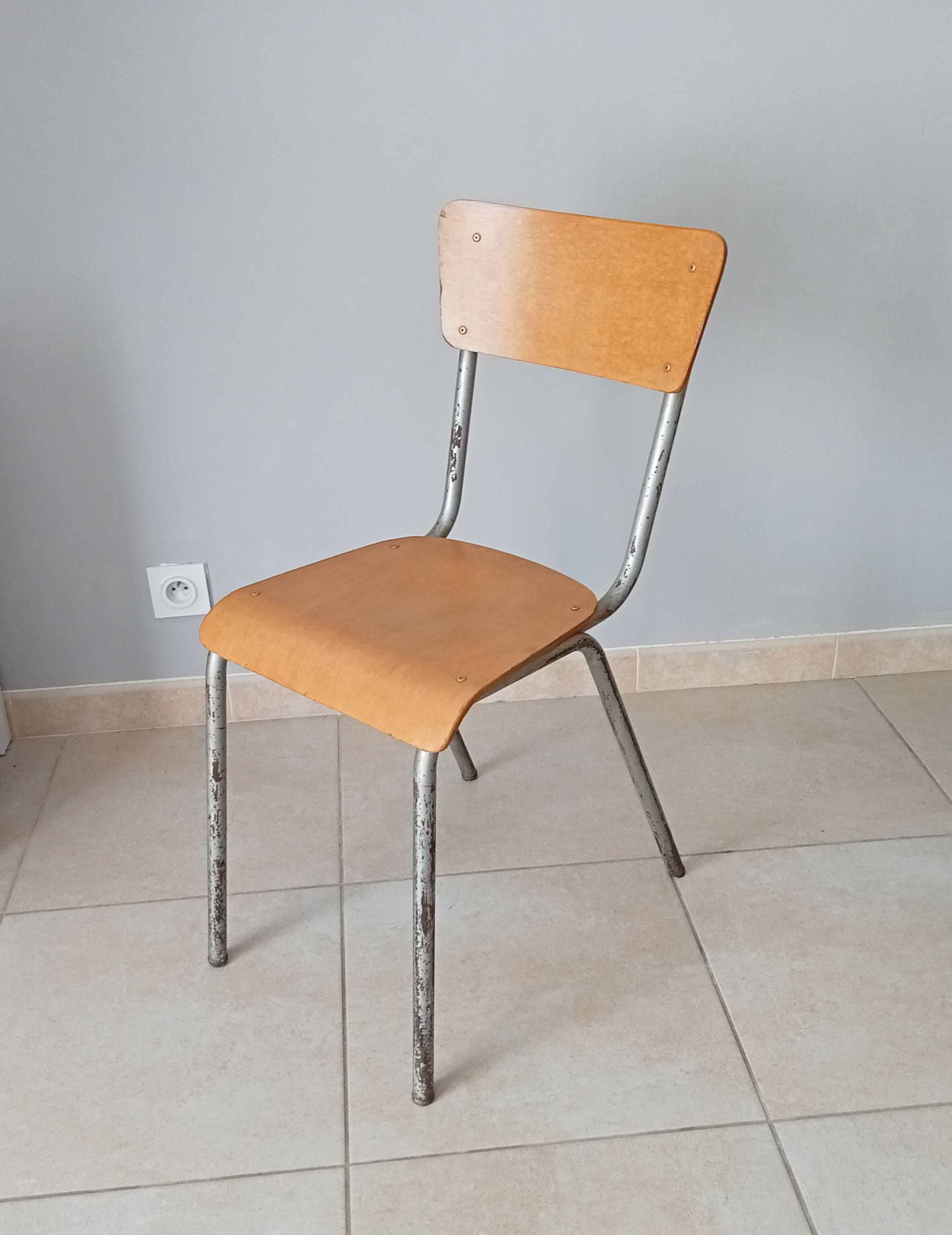 Chaise de salon indus années 50/60