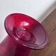Vase éventail Empoli rouge 1950 XL