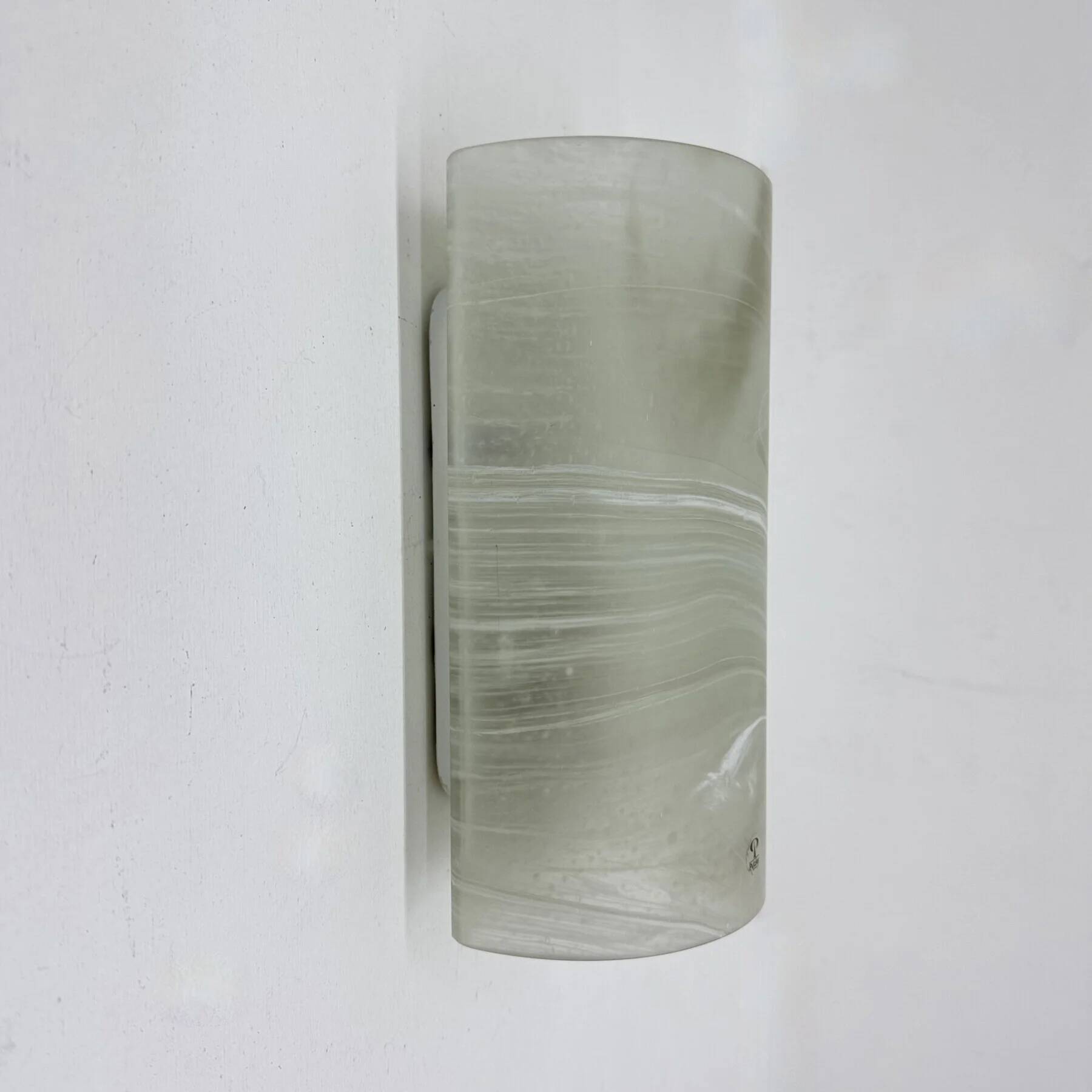 Peil & Putzer glass wall lamp sconce, 1970s