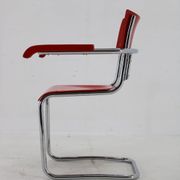 1940s Bauhaus Restored Tubular Armchair, Germany