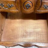 Louis XV style solid oak chiffonier