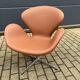 2x Fritz Hansen Swan chair by Arne Jacobsen, NEW condition!!