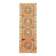 Vintage Turkish Oushak Handmade Wool Cotton Orange Runner 101x295