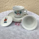 Mug porcelain tea from Paris