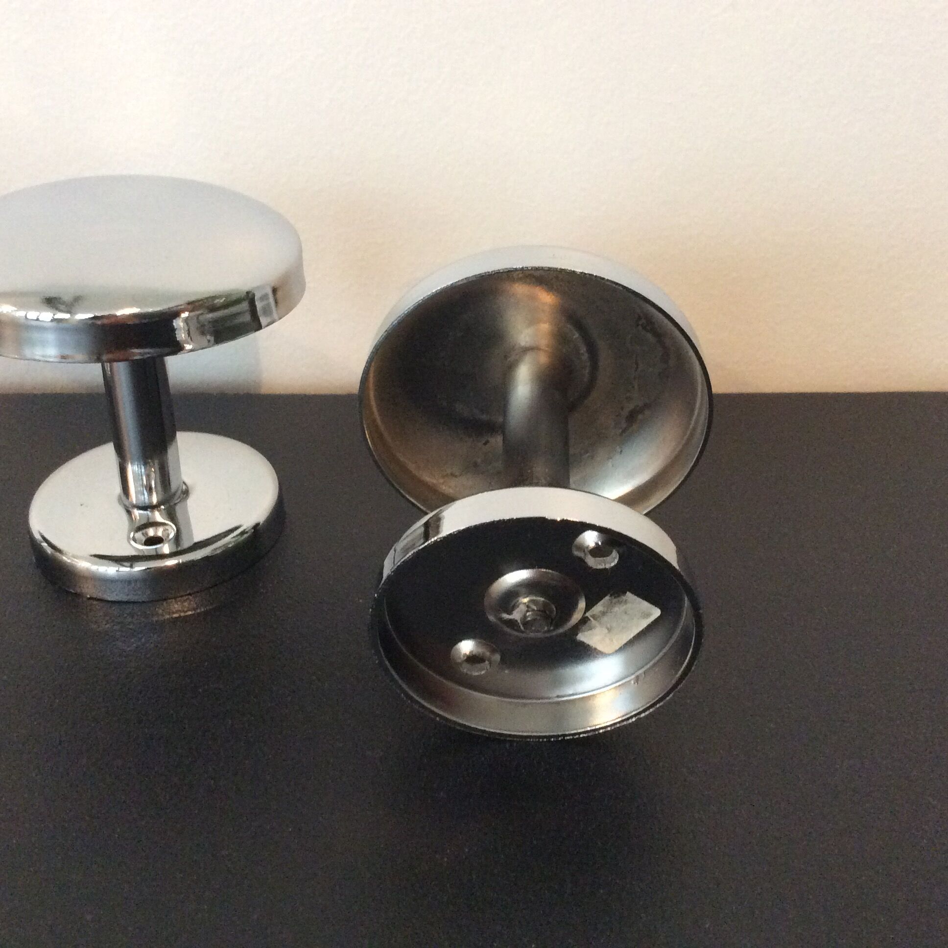 Set of 3 vintage stainless steel pads