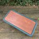 Table d'appoint pliante en bois et rotin 1960