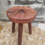 Brutalist tripod stool
