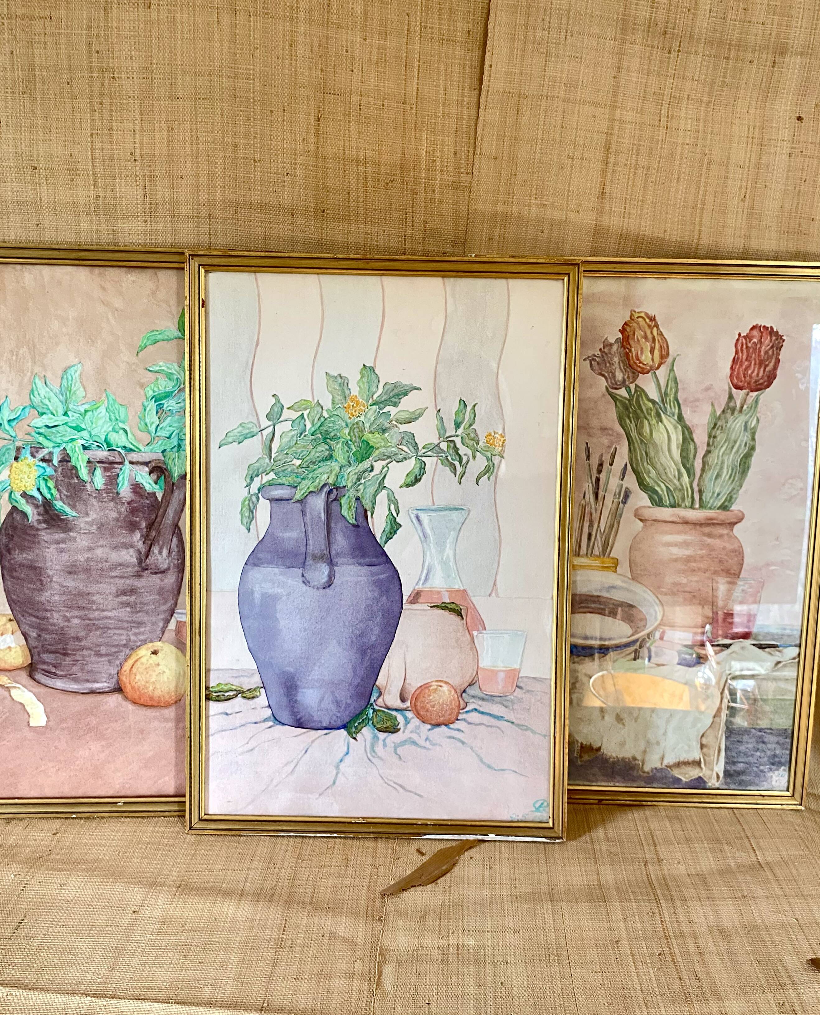 Still life under glass