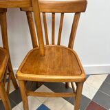 Suite of 5 bistro chairs.