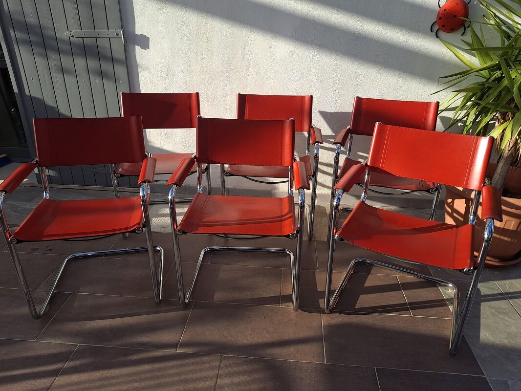 Matteo Grassi Cantilever Chairs MG5 1980