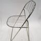 4 chaises pliantes métal chromé années 70