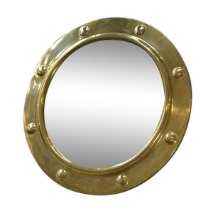 miroir soleil rond en