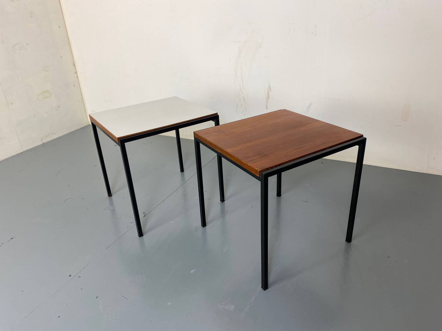 Mid-Century Modernist Side Tables from Pastoe, 1950s, Set of 2