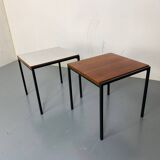 Mid-Century Modernist Side Tables from Pastoe, 1950s, Set of 2