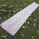 Vintage Turkish hallway rug 63x425 cm