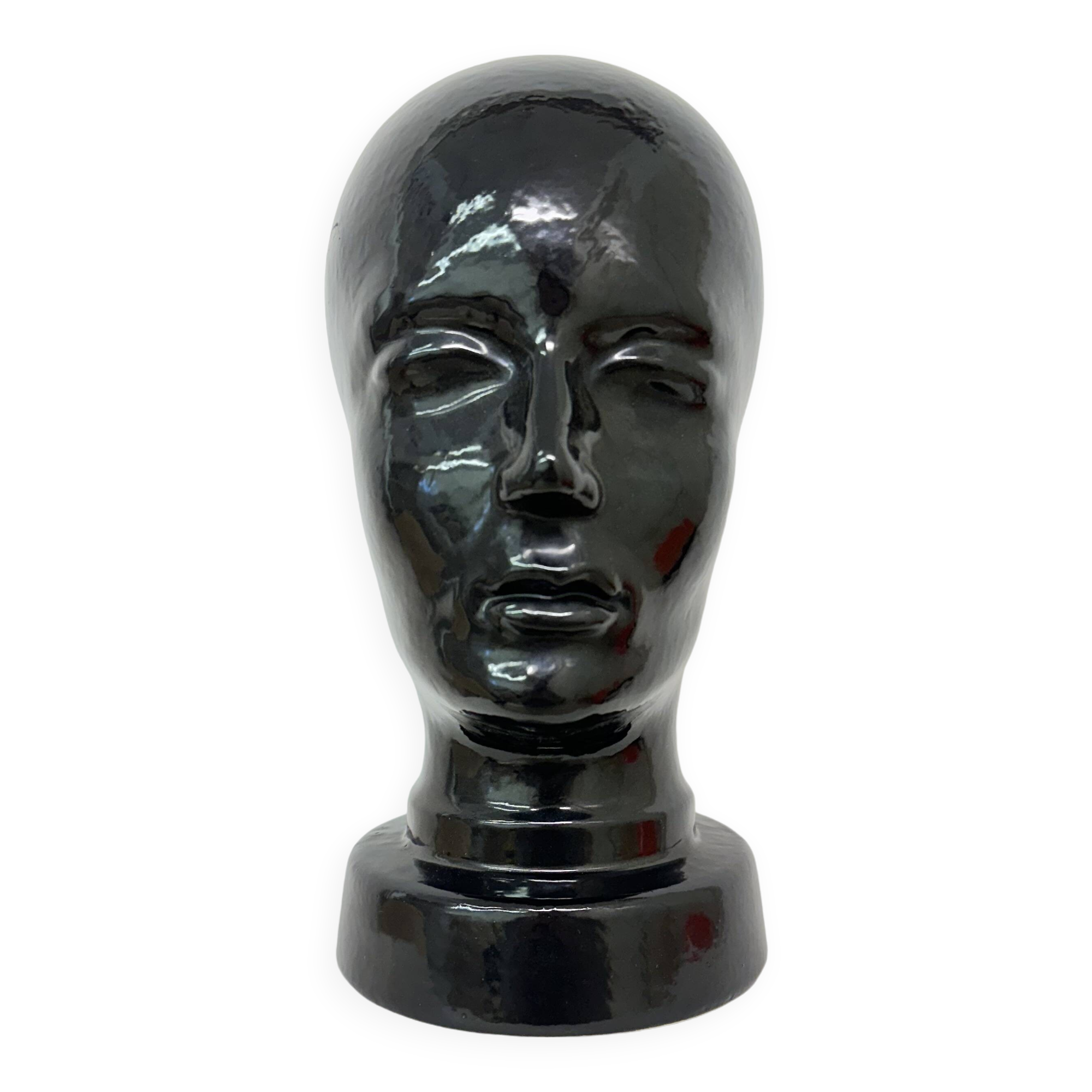 Mid-Century Ceramic mannequin Head from Scheurich West Germany , 1970s