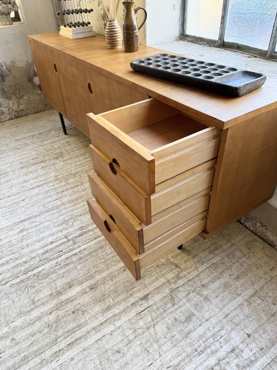 French modernist teak sideboard 1960