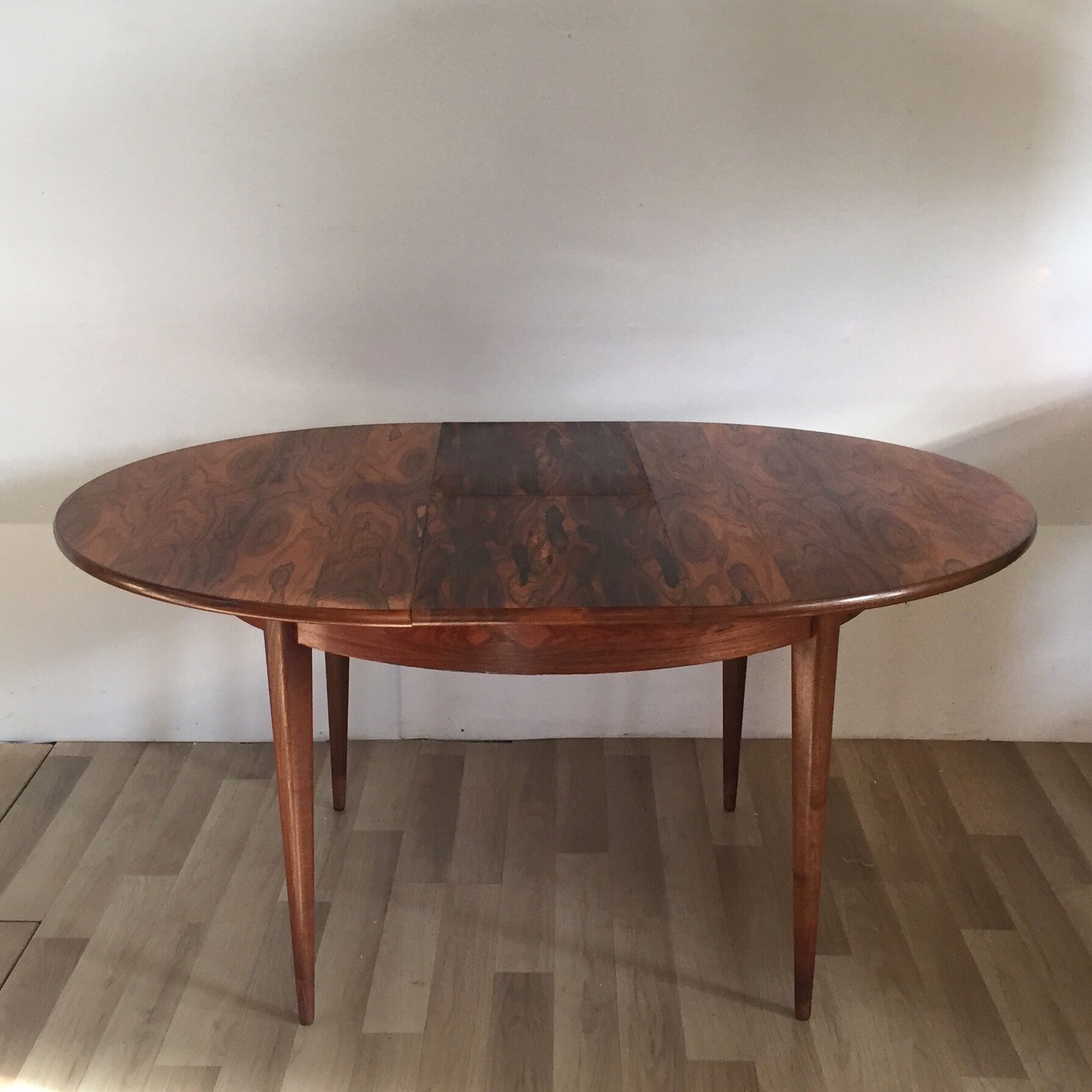 Scandinavian rosewood dining table