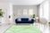 Modern Moroccan carpet green