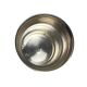 Ercuis, small baptismal cup in silver-plated metal from the 20th century.