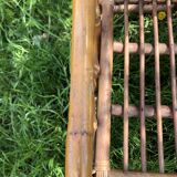 Vintage 60s/70s rattan bamboo armchair