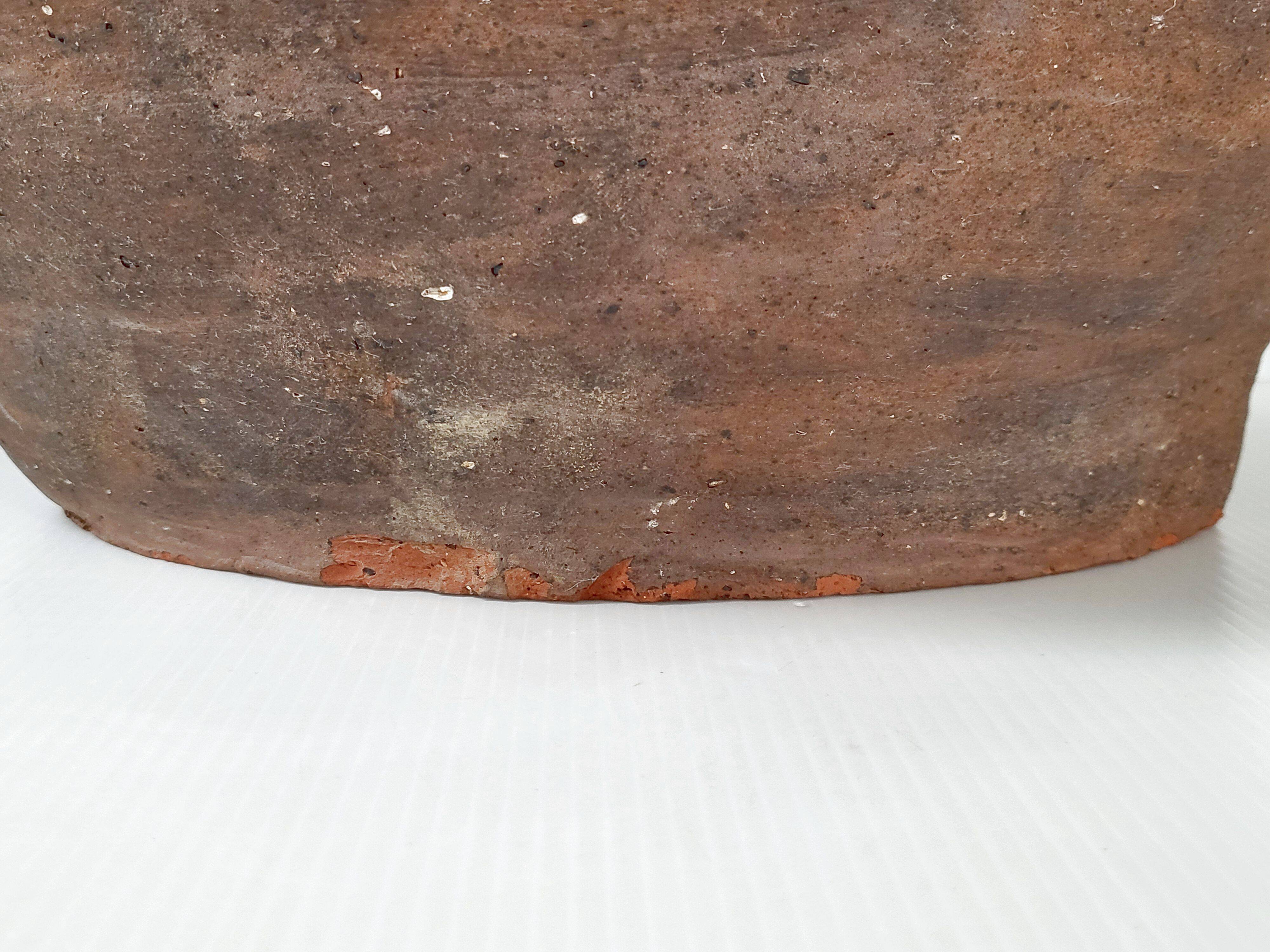 XXL vintage terracotta vase