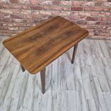 Smart 1960s Folding Coffee Table – Polish Mid-Century Modern – Restored Wal