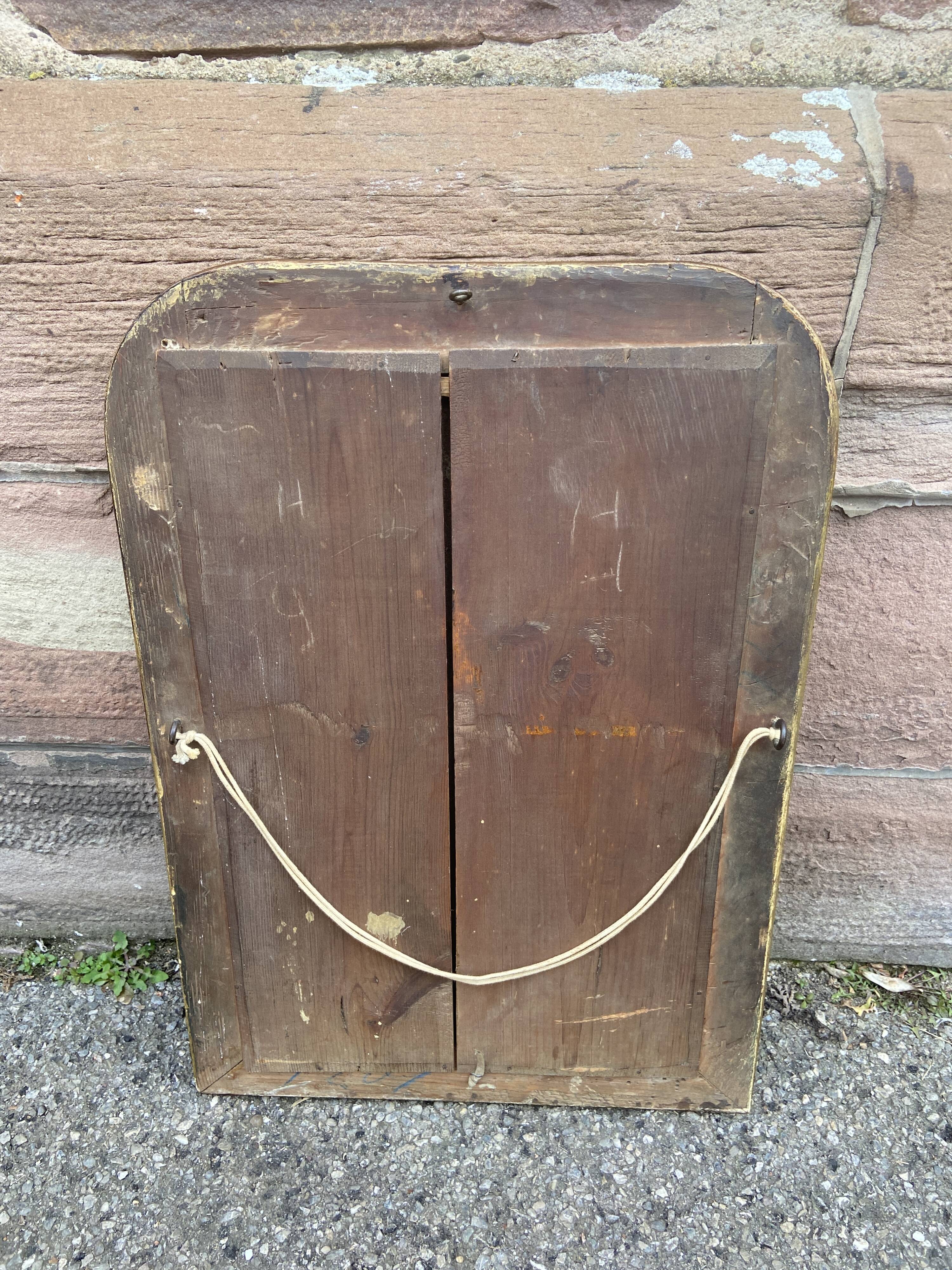 Vintage mirror mirror Louis Philippe French style Mirror Napoleon III period 1880s