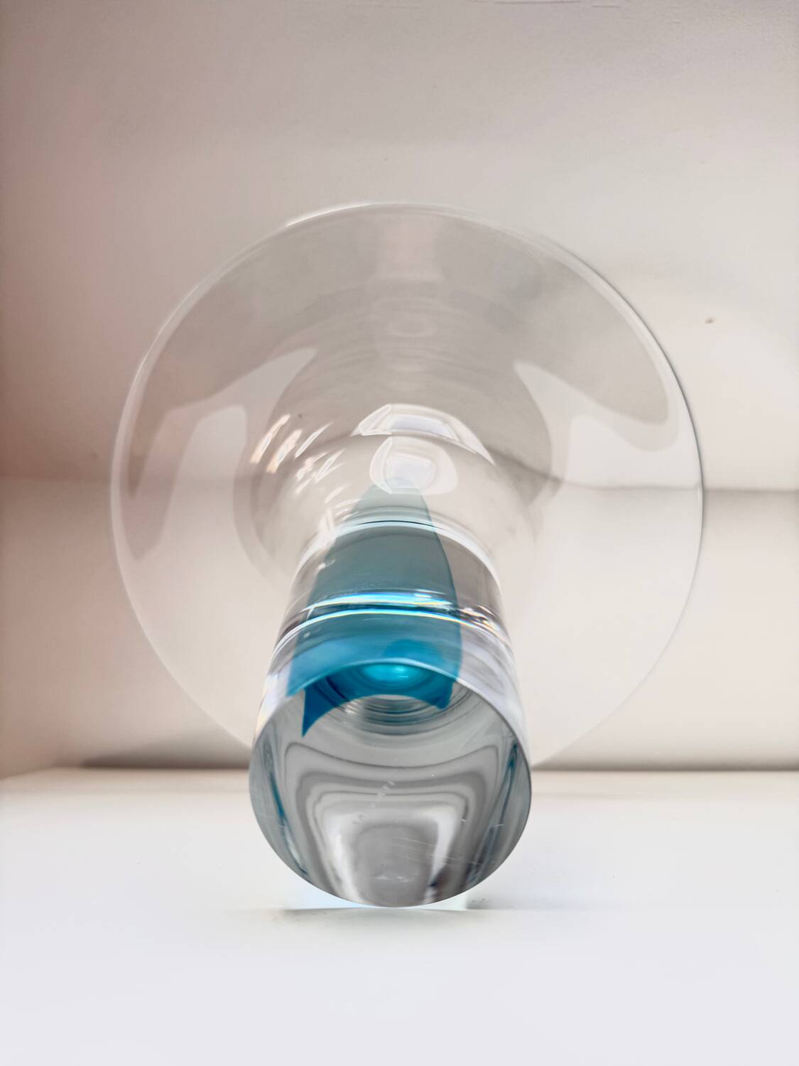 Salviati “hat” vase for Tiffany & Co, 1960